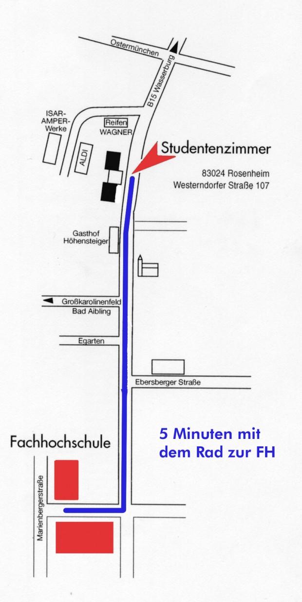 Lageplan Lageplan zu Fachhochschule